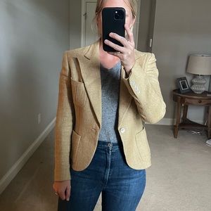 Ralph Lauren Beige Linen Blazer
